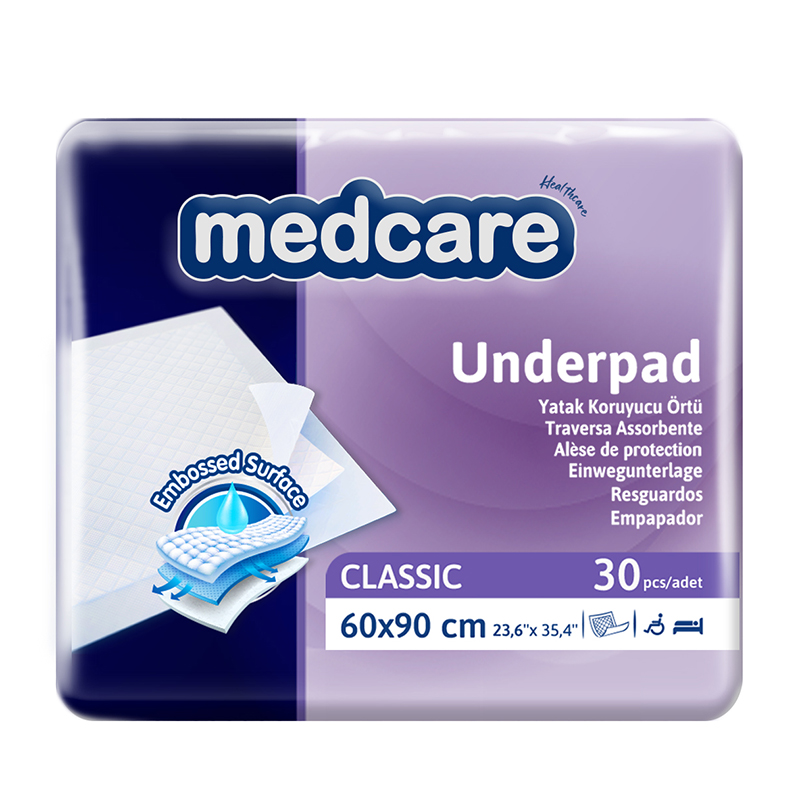 1-Underpad Classic 60x90 cm (30 pcs)